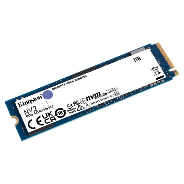 Kingston NV2 1TB PCIe 4.0 NVMe M.2 Internal SSD