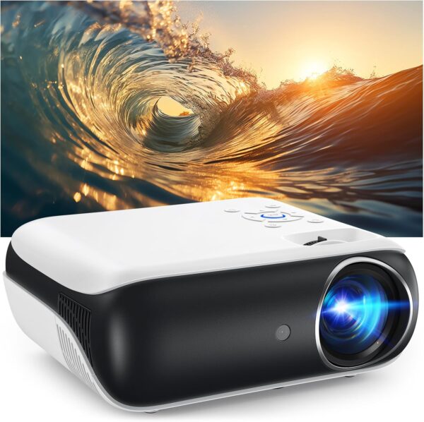 HAPPRUN Projector, Native 1080P Bluetooth Projector