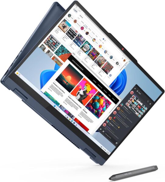 Lenovo 2-in-1 83DR000KUS (Ryzen 5 16GB 512 SSD Win.11) 14.0" WUXGA Touchscreen Laptop